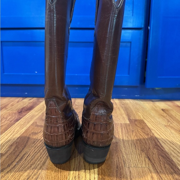 Handmade Crocodile Lucchese Boots - Picture 7 of 10